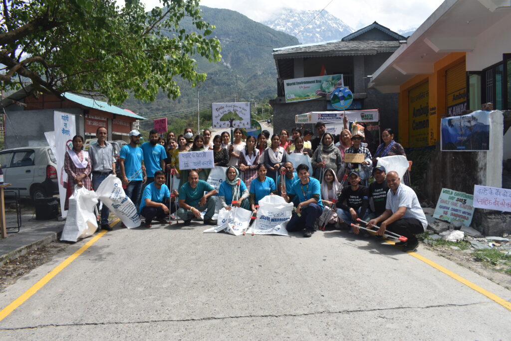 In addition to our various other endeavors, we assembled a local community for a cleanup drive on World Environment Day, 2023.